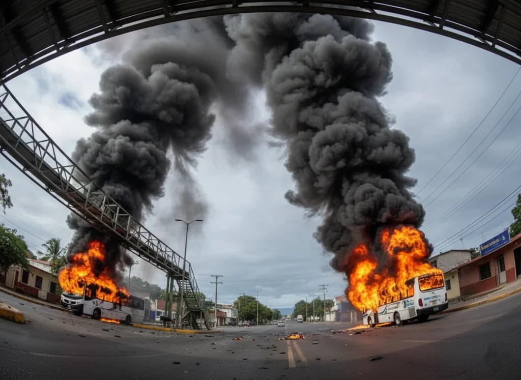 CHAOS! CJNG Strikes Across Mexico Following Death of ‘El Mencho,’ Leaving 25 National Guard Dead